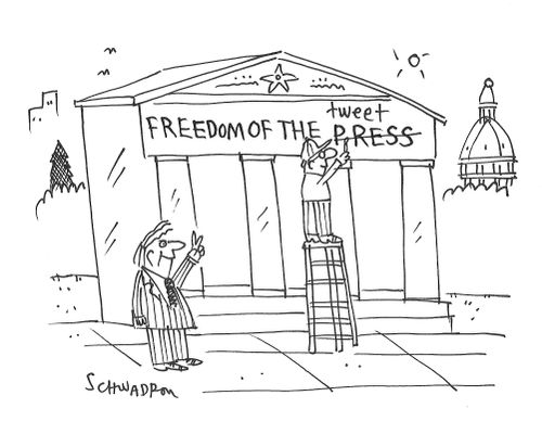 Donald Trump versus the press