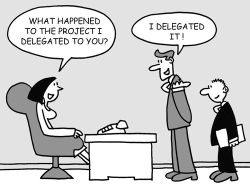 What happened to the project I delegated to you?
