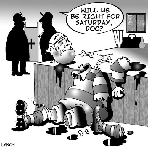 'Will he be right for Saturday, Doc?'