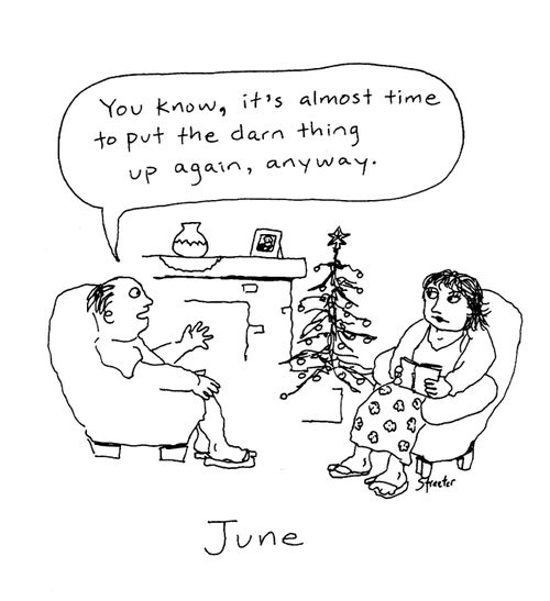 Christmas tree - June