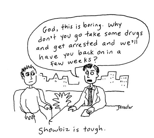Showbiz is tough