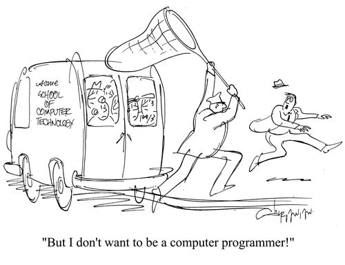 'But I don't want to be a computer programmer!'