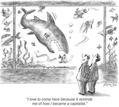 'I love to come here because it reminds me of how I became a capitalist.'