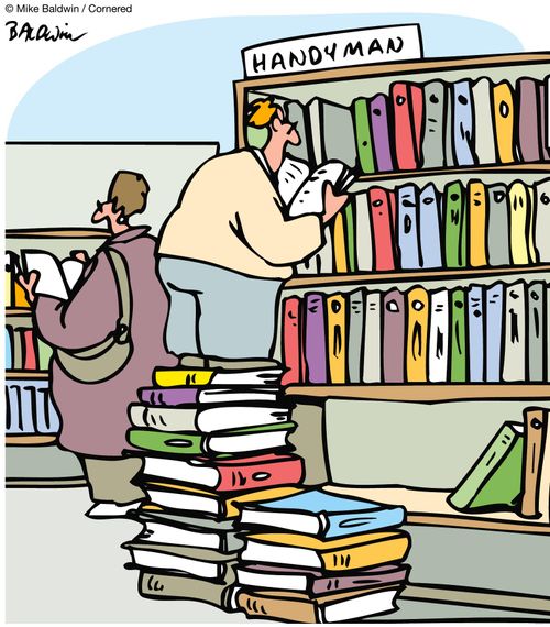 Handyman books.