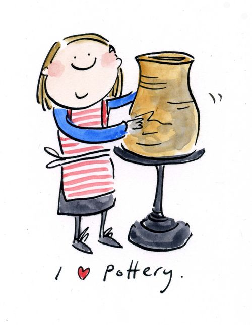 I love Pottery.