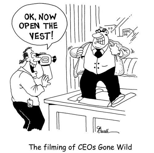 The filming of CEOs Gone Wild