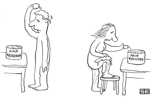 Hair restorer/Hair remover.