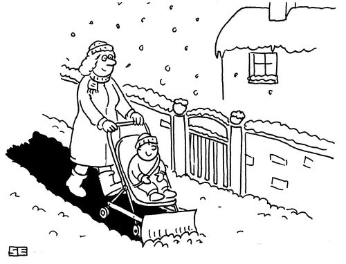 Buggy with Snowplow.