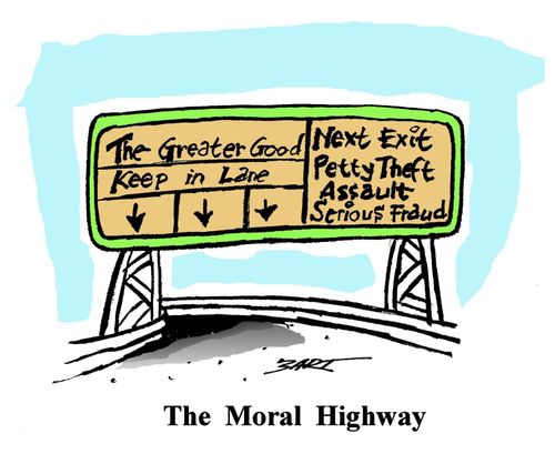 The Moral Highway.