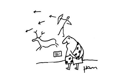 Caveman Art Gallery.