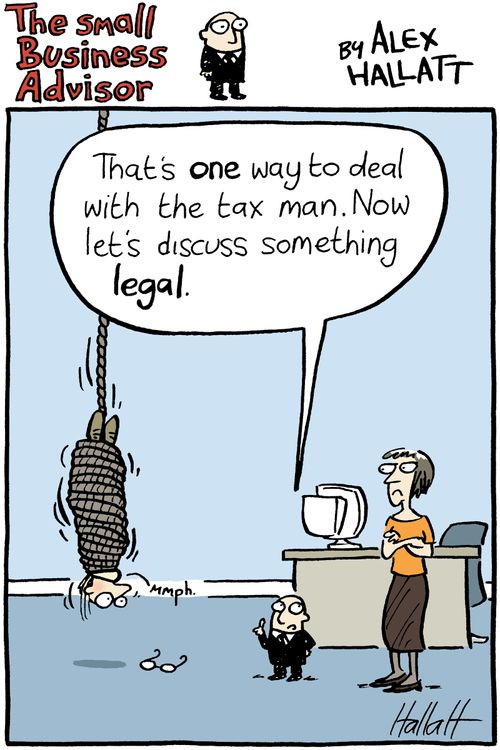 Small Business Advisor - Dealing with the taxman.