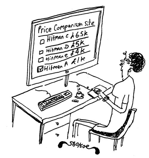 Price comparison site.