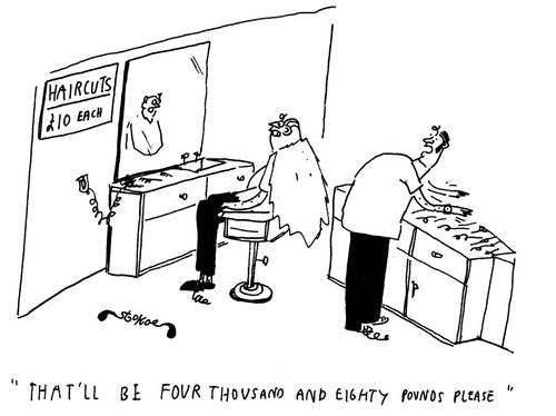 'That'll be four thousand and eighty pounds please'