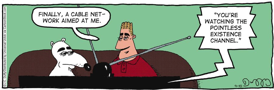 'Finally, a cable network aimed at me.'