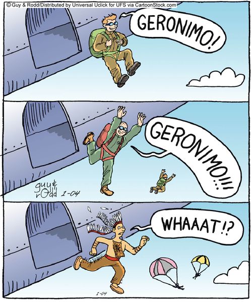 'Geronimo!'