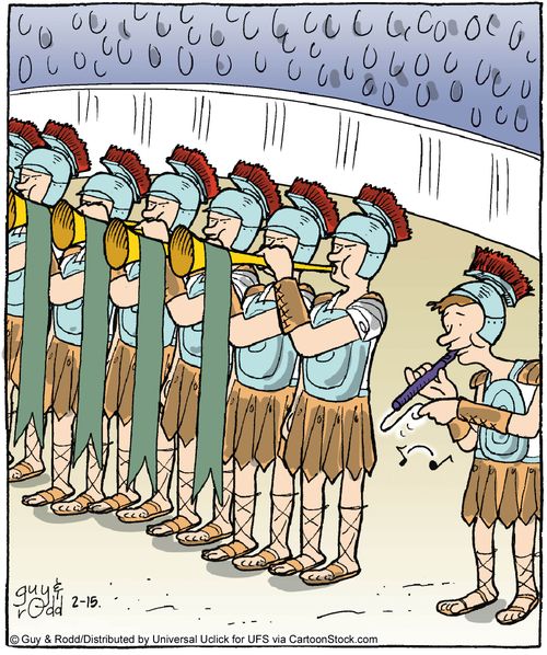 Pomp and circumstance...WHAT?!
