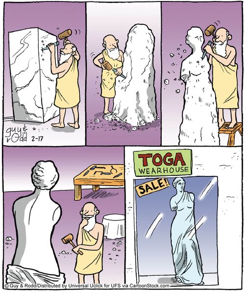 Toga wearhouse.