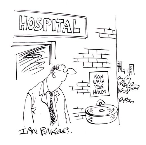 Now wash your hands...