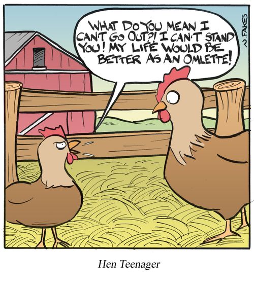 Hen Teenager