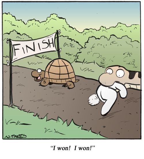 'I won!  I won!'