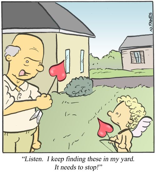 'Listen. I keep finding these in my yard. It needs to stop!'