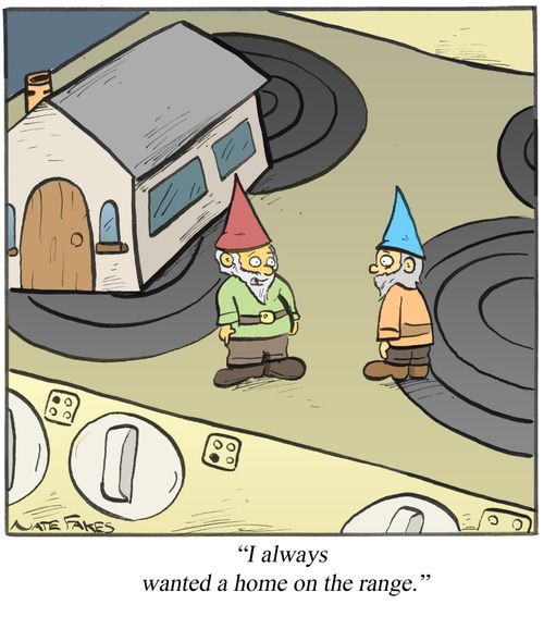 'I always wanted a home on the range.'