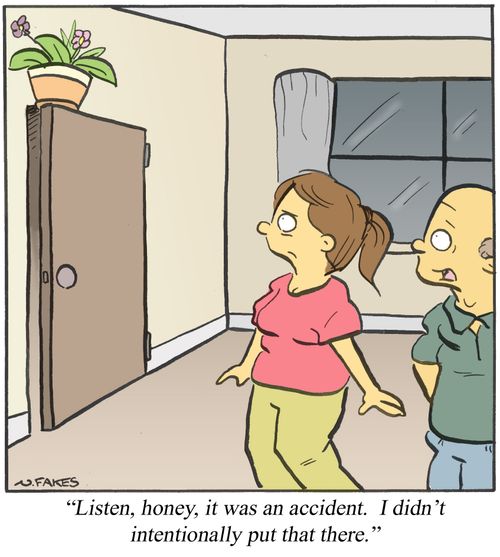 '...I didn't intentionally put that there.'