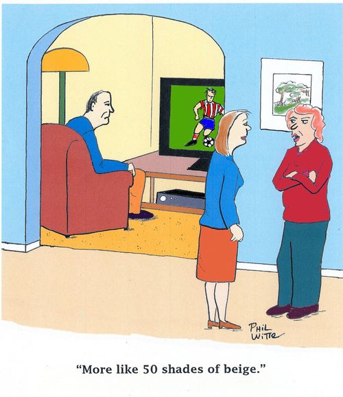 "More like 50 shaded of beige."