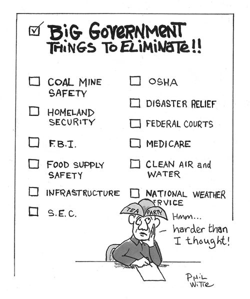 Big Government - Things to Eliminate!!