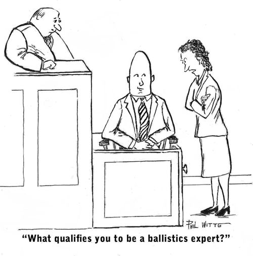 "What qualifies you to be a ballistics expert?"