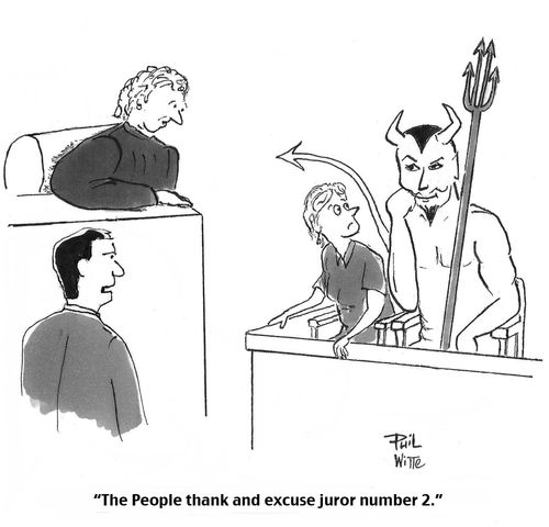 "The people thank and excuse juror number 2."