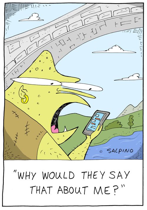 "Why would they say that about me?"