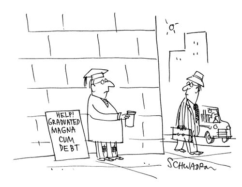 'Help! Graduated Magna Cum Debt.'