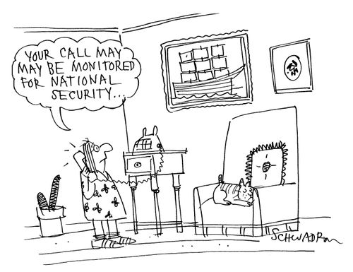 'Your call may be monitored for national security.'
