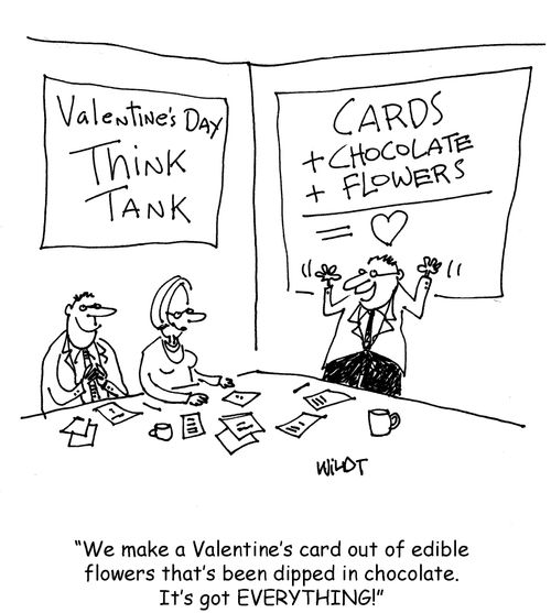 We make a Valentine's card out of edible flowers that's been dipped in chocolate. It's got EVERYTHING!
