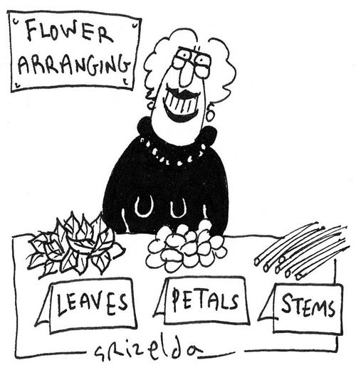Flower Arranging.