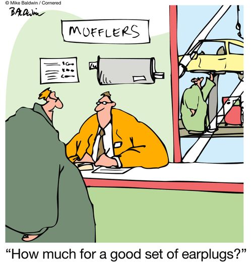 "How much for a good set of earplugs?"
