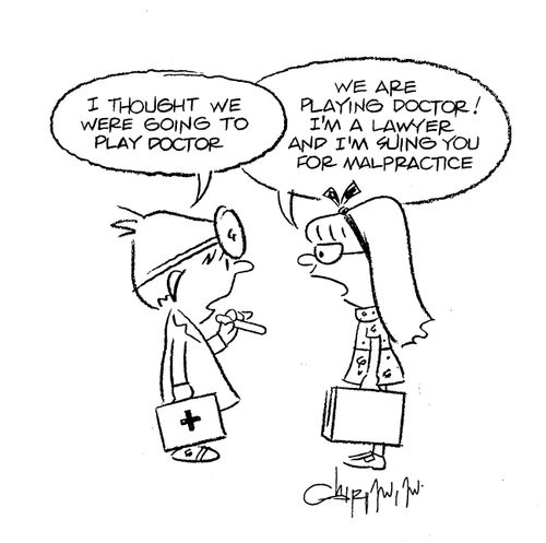'I thought we were going to play Doctor'