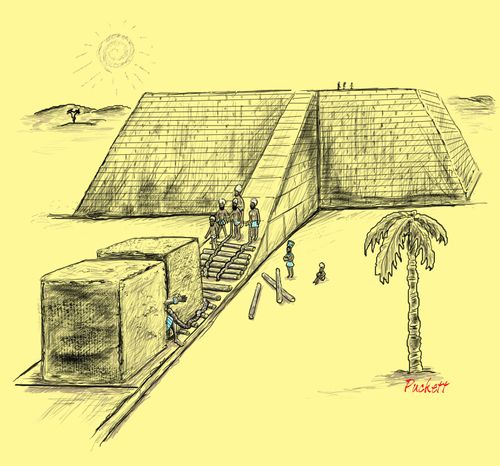 An 'on-the-job' injury in Egypt.