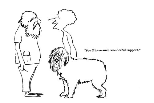 'You 2 have such wonderful rapport.'