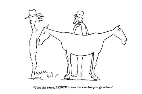 'Just the same, I KNOW it was the vaccine you gave her.'