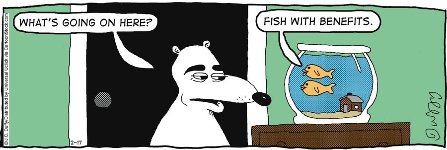 'Fish with benefits.'