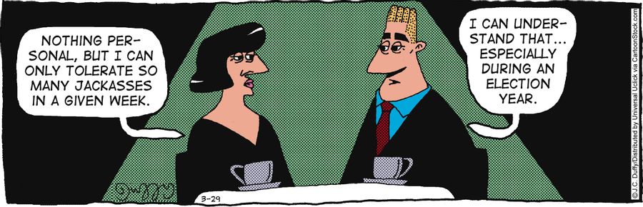'I can understand that...Especially during an election year.'