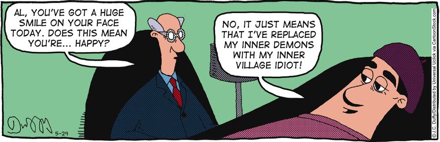 Inner...Village idiot?