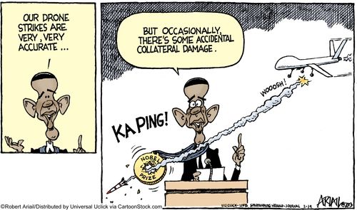 'But occasionally, there's some accidental collateral damage.'