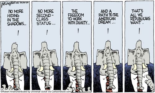 'That's all we republicans want.'
