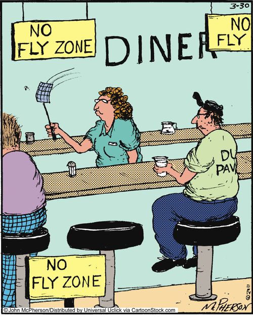 No Fly Zone.