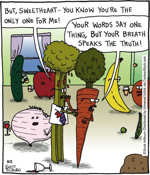 'Your words say one thing, but your breath speaks the truth!'