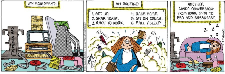 My routine.