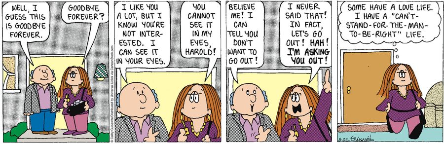 'Some have a love life - I have a 'can't-stand-for-the-man-to-be-right' life.'